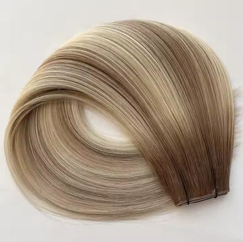 Weft Hair Extensions Human Hair - Color: All