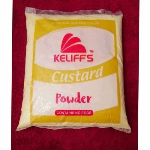 1 Kg Keliffs Custard Powder - White Powder, 24 Months Shelf Life | Original Flavor, Suitable for Adults, Children, and Elderly
