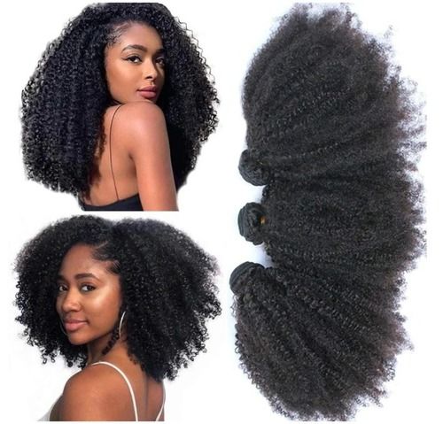 Bundles Mongolian Kinky Curly Hair  - Color: All