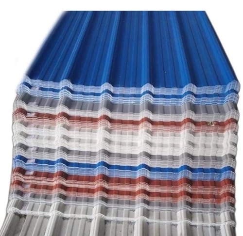 Galvanized Color Mangalore Roofing Tile Sheet - 5mm Plain Rectangular Galvanized Steel | Weather-resistant, Corrosion-resistant, Uv Protection, Customizable Colors, Lightweight Structure
