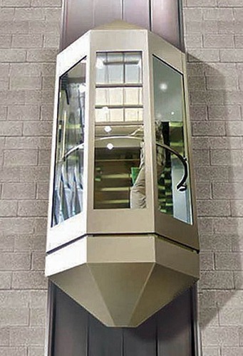 Glass Capsule Elevator - Max. Lifting Height: Standard