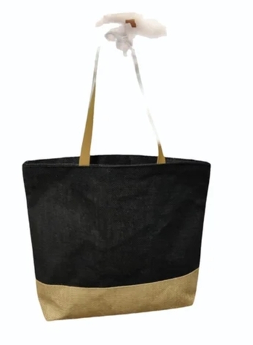 Printed Jute Shopping Bag