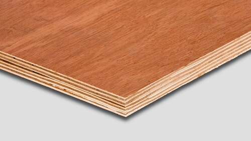 Rectangular Commercial Plywood - Apitong, Keruing & Artificial Veneer, 8' x 4', 6' x 3', 6' x 4' Feet | Moisture & Termite Resistant, High Load-Bearing Capacity, Easy to Cut & Shape