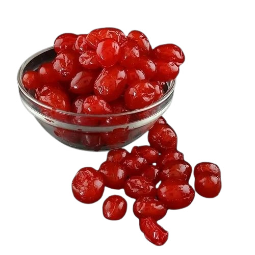 Karoanda Cherry - Organic, A Grade, Round Shape, Red Color | Perfect Topping for Ice Cream, Cakes & Pastries, Available in 500 gm and 1 kg Tin