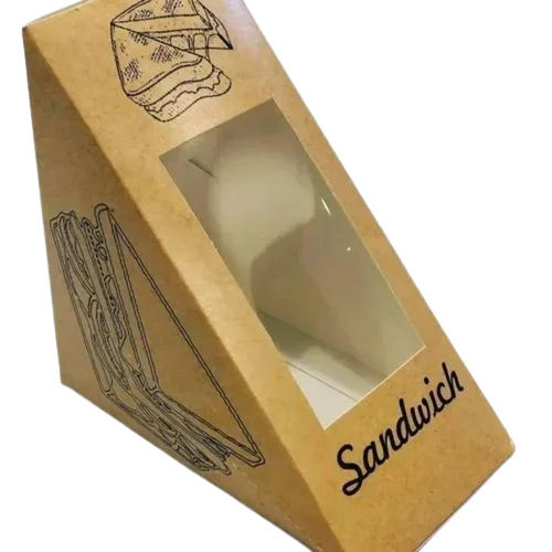 Sandwich Packaging Kraft Paper Box