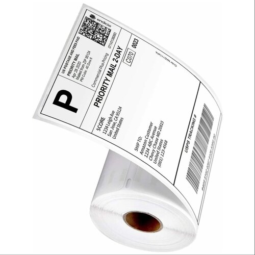 Shipping Labels - Paper Material Round Shape Printed Color | Easy to Apply Durable Customizable Water-Resistant Scratch-Resistant Quick Peeling