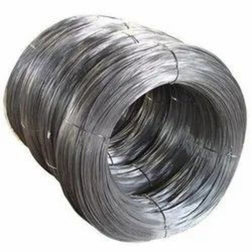 Silver Galvanized Iron Wire - 2 mm Size, Silver Color | Electric Power Source, Durable Hot Dipped Surface, 300 MPa Tensile Strength