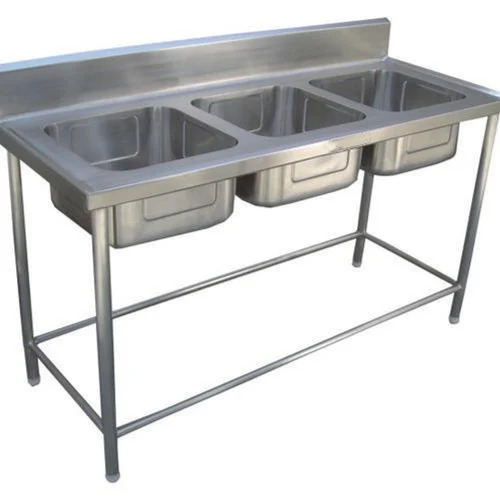 Three Sink Unit - Automatic Grade: Manual