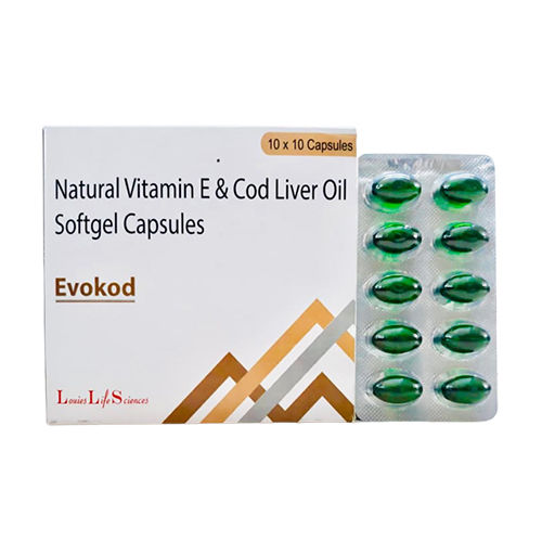 Vitamin Softgel Capsules