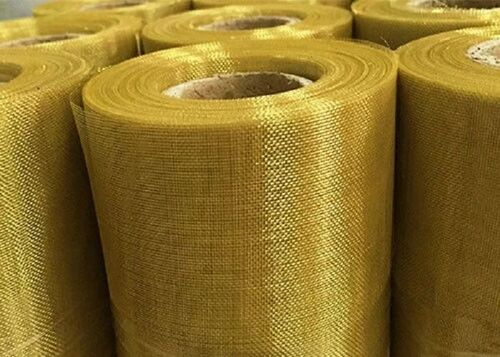 Brass Wire Mesh - Galvanized Knitted Wire Mesh | Rust Resistance, Tested on Quality Parameters, Timely Delivery