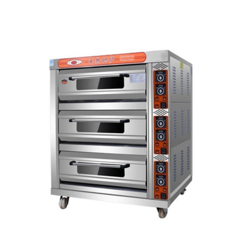 Commercial Bakery Three Deck Oven