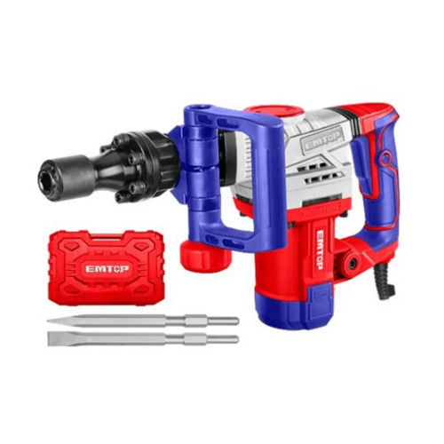 Emtop Edbrh1301 Demolition Breaker Machine 1300W - Color: Red And Blue