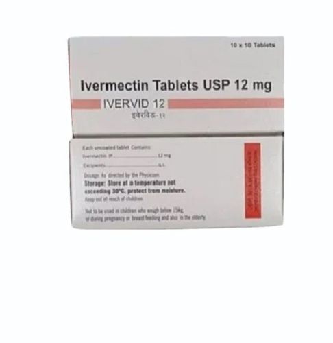 Ivervid 12Mg Ivermectin Tablets - Grade: Medicine