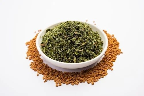 Kasuri Methi - 12 Kg Dried Organic Green Herb | Fssai Certified, Grade A, 12 Months Shelf Life, Store In Cool And Dry Place