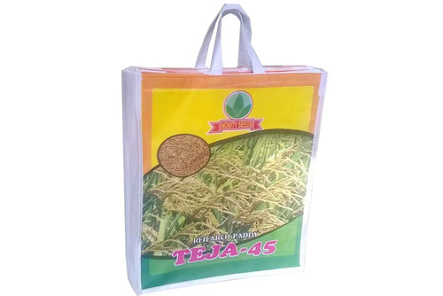 Non Woven Seed Bag - Durable Eco Friendly Material, Flexiloop Handle, Non Woven Style for Industrial Seed Packaging Use