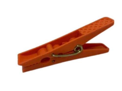 Plastic And Metal Cloth Clip - Plastic, Standard Size, Various Colors | Easy to Use, Crack Resistance Material, Timely Delivery