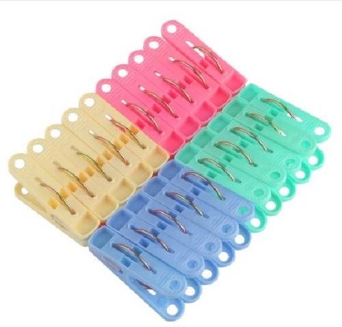 Plastic Cloth Hanging Clip - Plastic, Standard Size, Various Colors | Easy to Use, Crack Resistant Material, Delivered Within Committed Time Frame