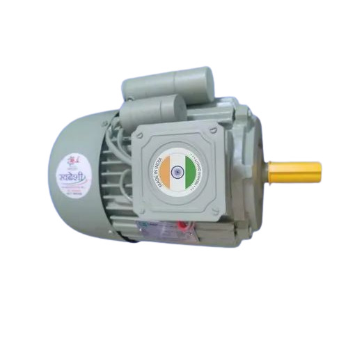 Single Phase Electric Motor - Color: Grey