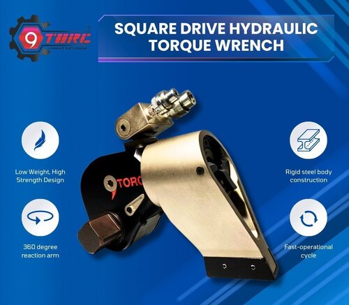 Square Drive Hydraulic Torque Wrench