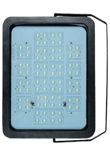Waterproof LED Flood Light - IP55 Rating, 200 Watt Power Supply | Durable Mild Steel, Fine Finish, Black & White Color, 1 Year Warranty