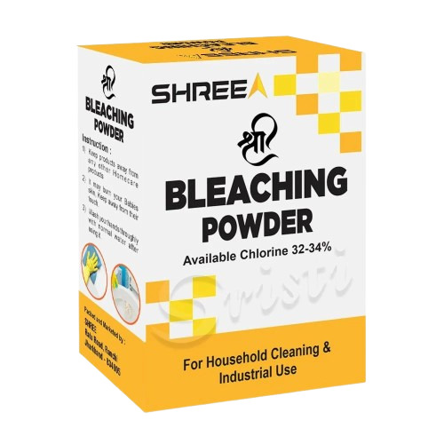 Bleaching Powder Packaging Box - Medium Size, Light Weight Paper, 0-3 mm Thickness | Offset & Digital Printing, Disposable Design