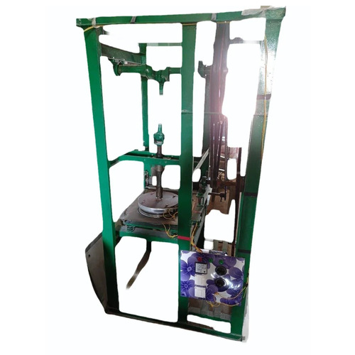 Automatic Double Die Dona Making Machine - Mild Steel, 1 HP Power, Green Finish | High Capacity >25000 Donas Per Day, Human Machine Interface Control