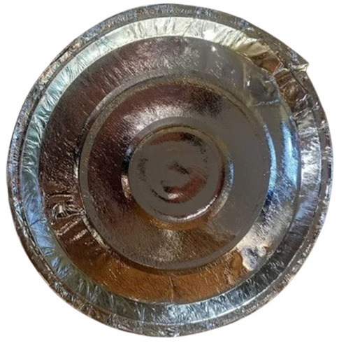 Disposable Silver Paper Plate