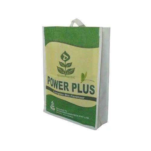 Fertilizer Packaging Bags With Loop Handle - Eco-Friendly, Durable Material for Agriculture | Flexiloop Handle for Industrial Use