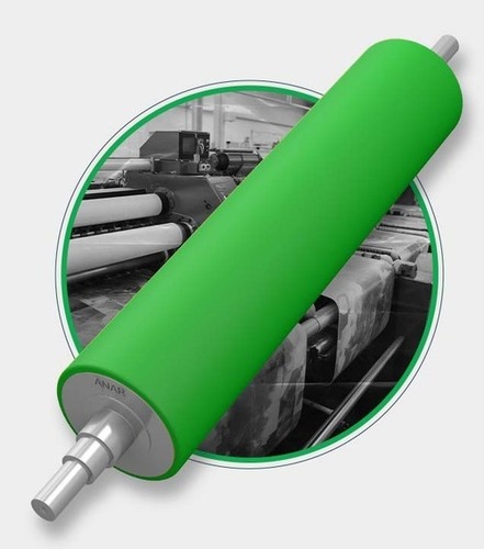 Green Rubber Rollers - Ash %: -