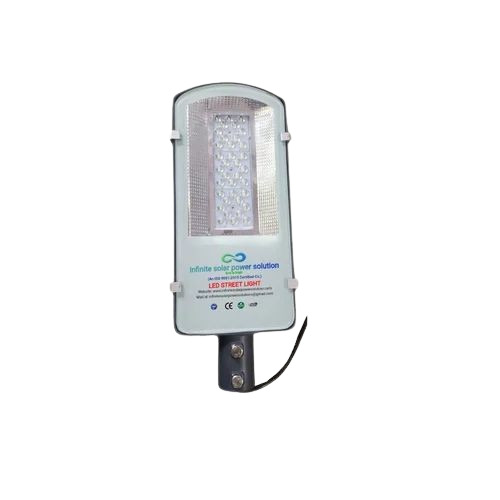 Led Street Light - 30 Watt, Metal Construction, Grey Color, IP65 Rating, Durable Electric Light Source, 220 Volt Voltage, 1 Year Warranty