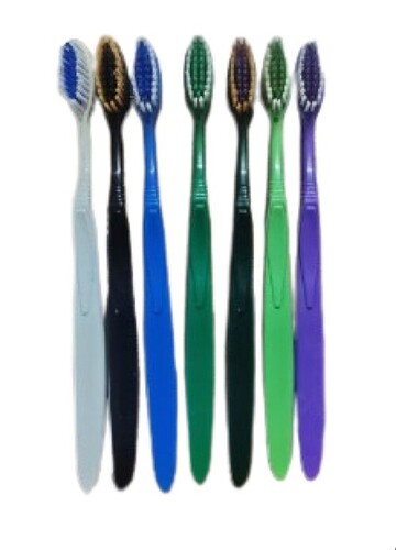 Plastic Hotel Toothbrush - Soft Nylon Bristles, Standard Size | Various Color Options, Quality Tested, Exceptional Grip