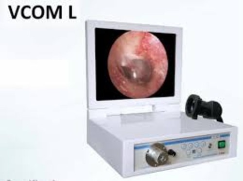 Portable Video Endoscopy Vcom L Camera - Color: White