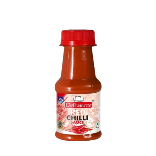 Red Chilli Sauce - 80 Grams, Spicy Flavor with Vibrant Red Color and 12 Months Shelf Life