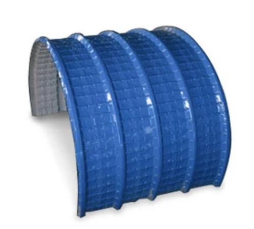 Blue Color Coated Roofing Sheet - Stainless Steel, 0.56 mm Thickness | Corrosion Resistant, Weather Resistant, Load Bearing Capacity, Easy Installation