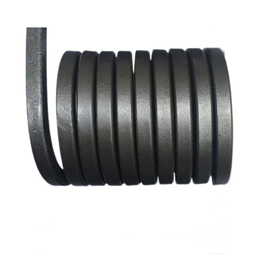 Custom Torsion Spring - Stainless Steel, Spiral Style, Matte Black | Tailored Load and Torque Specifications, Polished Finish for Durability