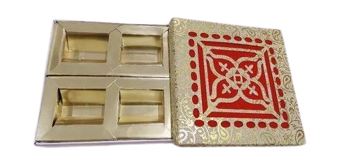 Designer Dry Fruit Boxes - Square Multicolour Dry Fruit Box for Diwali | Perfect for Gifting and Festive Celebrations