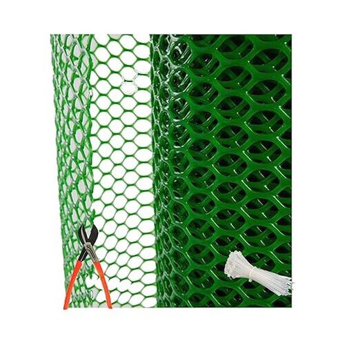 Green Fencing Wire - Iron Hexagonal 5 mm Wire Diameter Polished Finish Good Quality | Industrial Use with Pressure Treated Timbers and TFT