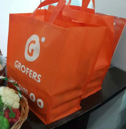 Grocery Packaging Bags - Cotton Fabric, Various Colors, Printed Design | Durable Eco-Friendly Solution for Efficient Grocery Packaging