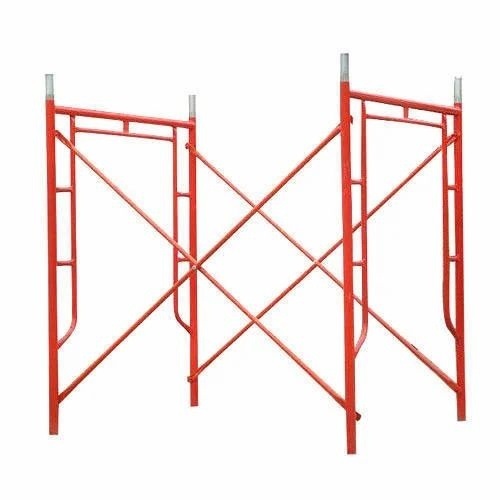 H Frame Scaffolding - Galvanized Iron, 5-8 Feet Height, Paint Coated Finish | Corrosion Resistant, Highly Durable Design