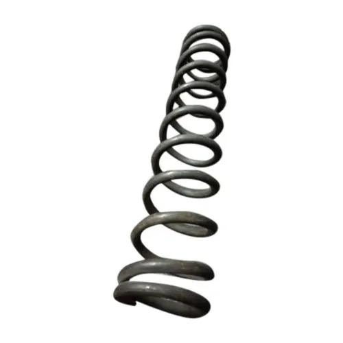 Helical Spring - Carbon Steel, Black | Compression Load, Shock Absorption, Deformation Resistance, Consistent Force Application