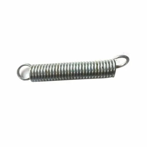 Helical Tension Spring - Carbon Steel Material, Black Coated Finish | High Elasticity, Energy Storage, Machine & Vehicle Applications