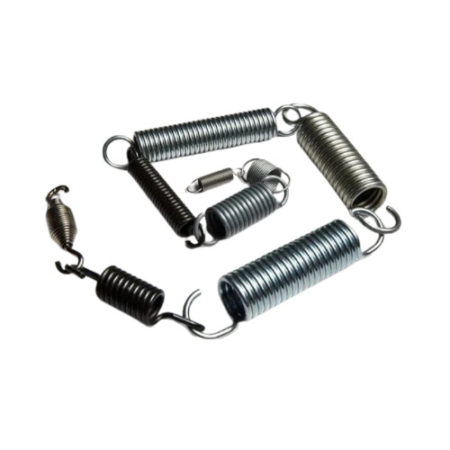 Industrial Extension Springs - Stainless Steel SS304, 60 mm Outer Diameter, Silver Color, Spiral Shape | Compression Load Type, Galvanized Finish, 5 mm Wire Diameter
