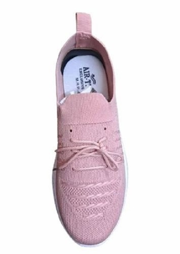 Ladies Olive Lace Up Shoes - Canvas, All Sizes, Perforated Pattern | Comfortable, No Fade, Flat Heel, Suitable for Any Season