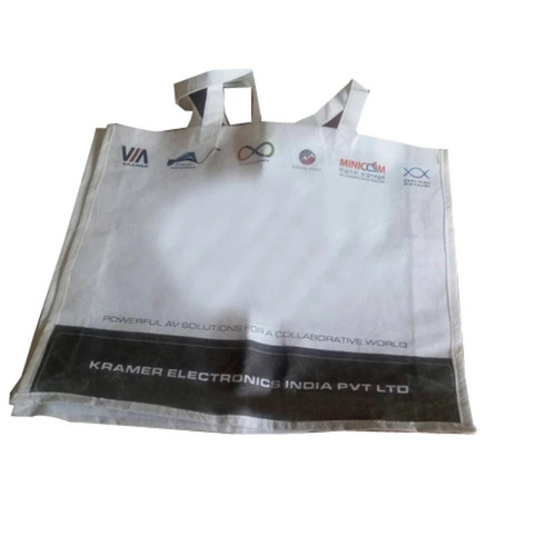 Non Woven Packaging Bag - Durable Eco Friendly Non Woven Material, Ideal for Industrial Shopping Use, Style Without Handle