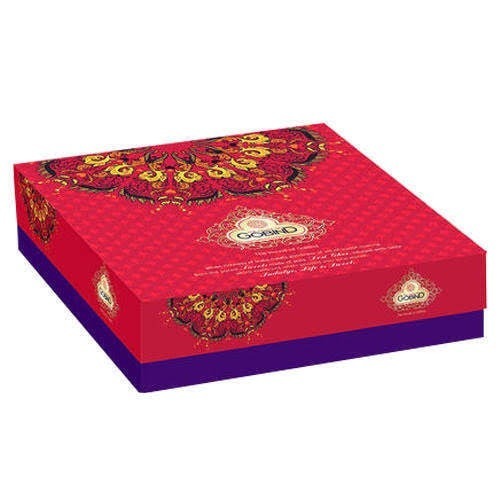 Paper Packaging Box - Color: Red