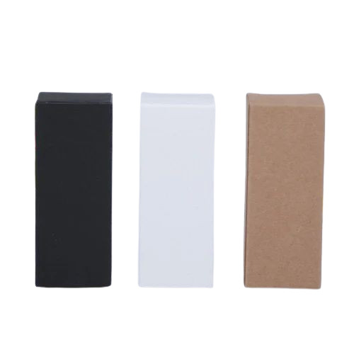 Perfume Packaging Box - Unbleached Kraft Paperboard, 200-270 GSM, Rectangular Shape, Matte Finish, Multi Color | Disposable, Ideal for Personal Care & Cosmetics