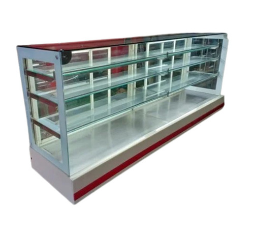 Rectangular Glass Display Counter