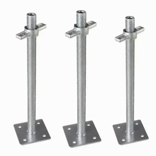Scaffolding Base Jack - Heavy-Duty Steel, Adjustable Height | Rust-Resistant Coating, Secure Locking Mechanism, Easy Installation, Durable Performance