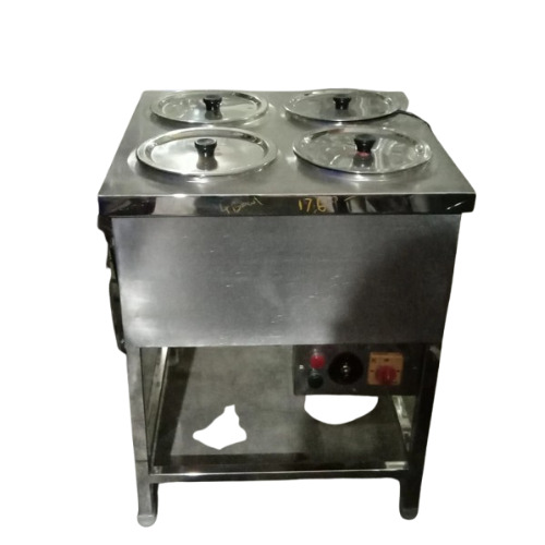 Stainless Steel Four Pot Bain Marie