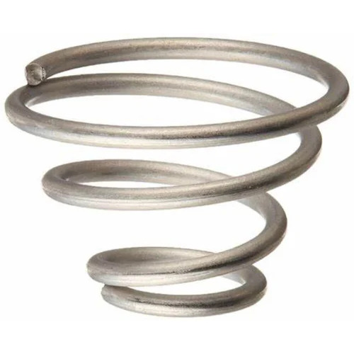 Stainless Steel Tapered Compression Springs - Silver Stainless Steel Spiral Design | Corrosion-Resistant Efficient Load Handling High Durability